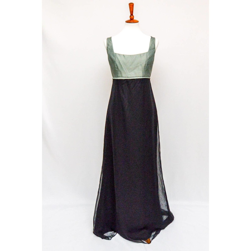 Vintage After 6 poly/acetate evening gown